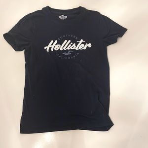 Girls T Shirt Color Blue With large Front Logo Size XS